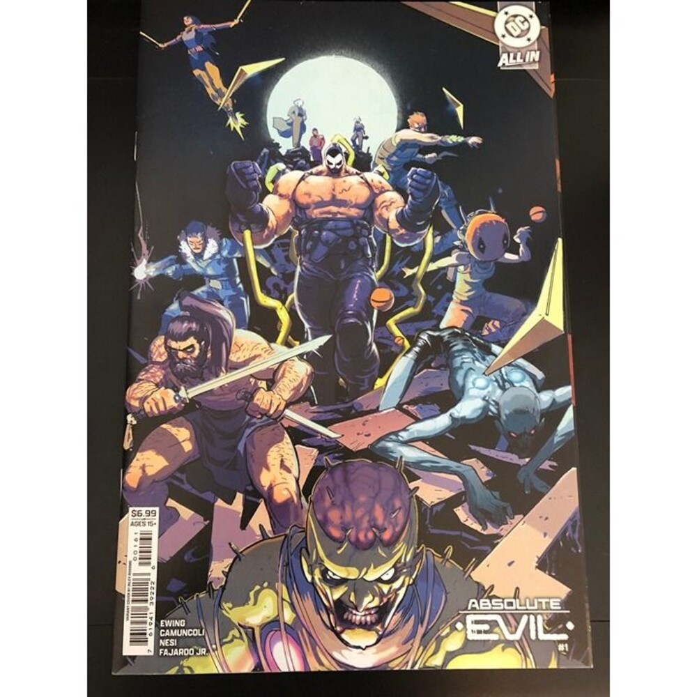 Absolute Evil #1 Riley Rossmo Card Stock Variant Cover F BANE-1st Print DC NM